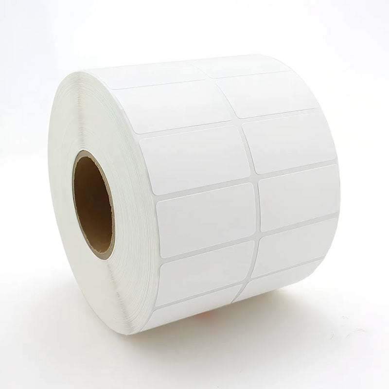rollo de etiquetas transferencia térmica 1.50x1 doble fila farmacia