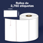 rollo de etiquetas transferencia térmica 4x2 pulgadas para precios y dirección
