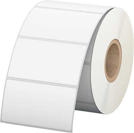 rollo de etiquetas transferencia térmica 2.25x1.25 pulgadas retail precios