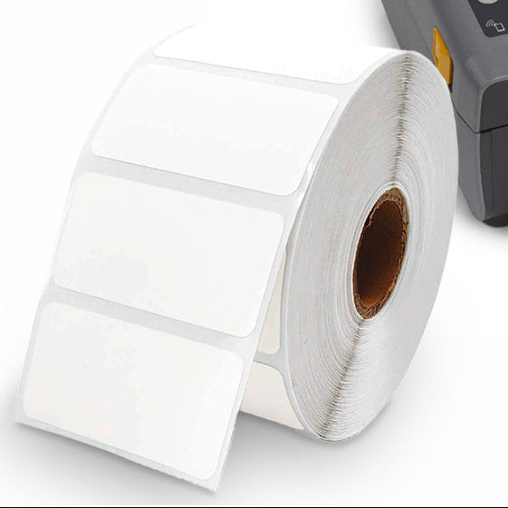 rollo de etiquetas transferencia térmica 2x1 pulgada joyería cosméticos
