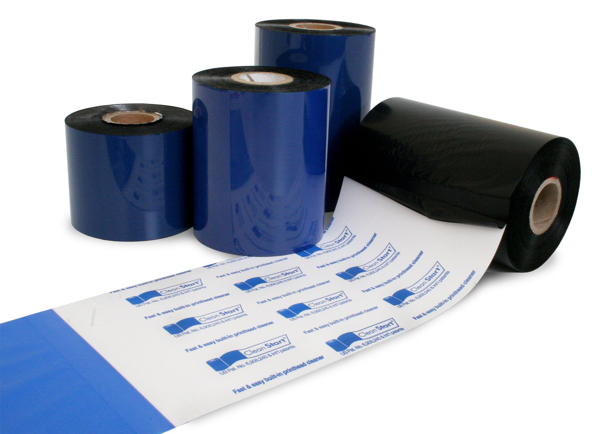 ribbon cera resina para impresora de etiquetas transferencia térmica