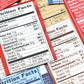 Etiquetas Impresas Personalizadas a Medida para Productos Refrigerados y Snacks