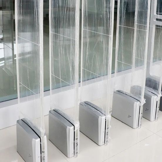 Sistema de seguridad para puertas con antena dual EAS RF de 8,2 MHz