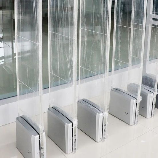 Sistema de seguridad para puertas con antena dual EAS RF de 8,2 MHz
