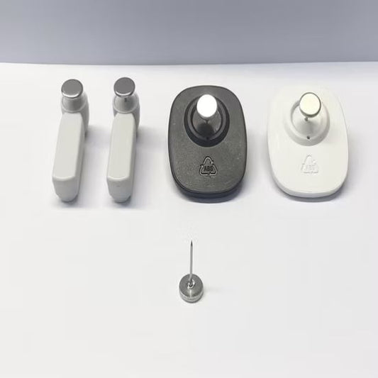 Etiquetas duras cuadradas mini EAS RF de 8,2 MHz (100 unidades)